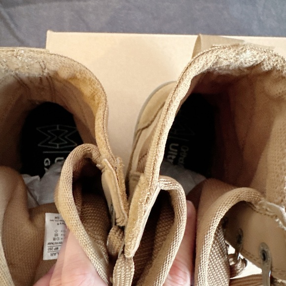 Men's combat Tan Tactical Boots - Picture 8 of 11